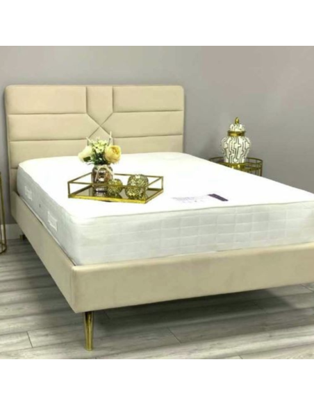 Freya 4FT6 Bedframe - Mink