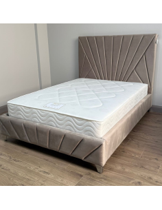 Leicester 4FT6 Bedframe - Mink | Murphy Furniture