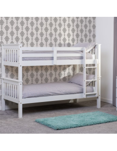 Neptune 3FT Bunk Bed - White