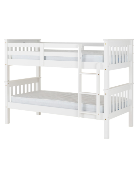 Neptune 3FT Bunk Bed - White