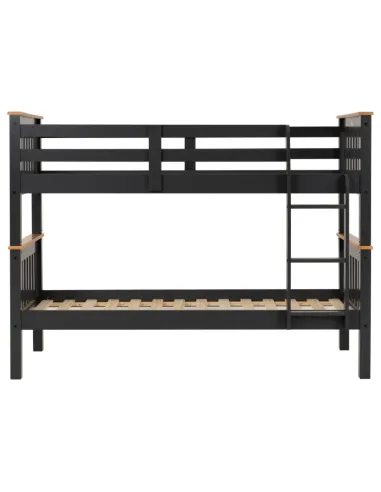 Neptune 3FT Bunk Bed - Grey/Oak Effect
