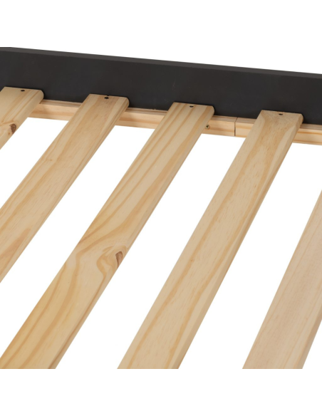 Neptune 3FT Bunk Bed - Grey/Oak Effect