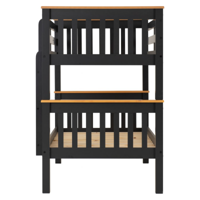 Neptune 3FT Bunk Bed - Grey/Oak Effect