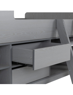 Felix 3FT Low Sleeper Bedframe - Grey 2