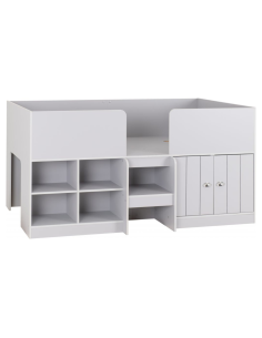 Orlando 3FT Low Sleeper Bed - Dove Grey