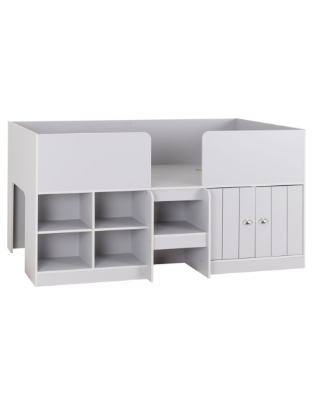 Orlando 3FT Low Sleeper Bed - Dove Grey