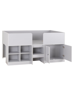 Orlando 3FT Low Sleeper Bed - Dove Grey 2