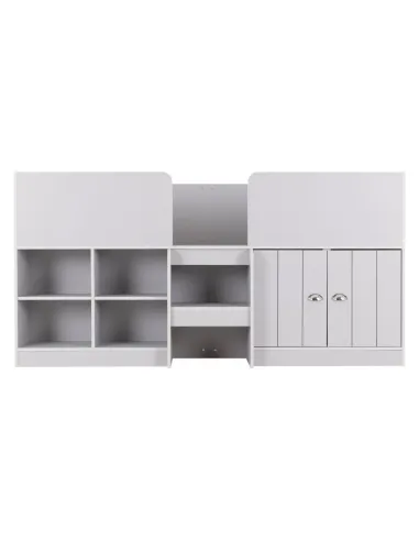 Orlando 3FT Low Sleeper Bed - Dove Grey