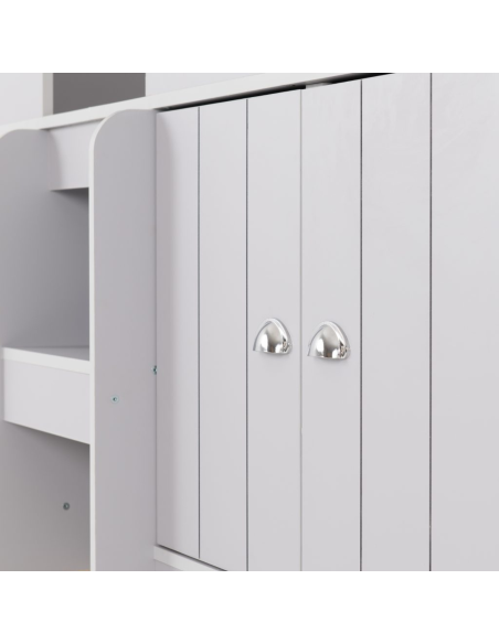 Orlando 3FT Low Sleeper Bed - Dove Grey