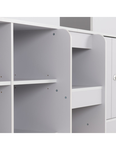 Orlando 3FT Low Sleeper Bed - Dove Grey