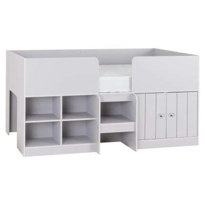 Orlando 3FT Low Sleeper Bed - Dove Grey