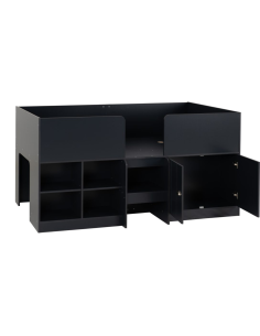 Orlando 3FT Low Sleeper Bed - Dark Grey 2