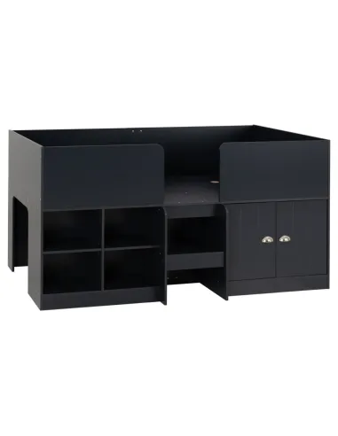 Orlando 3FT Low Sleeper Bed - Dark Grey