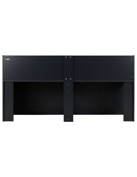 Orlando 3FT Low Sleeper Bed - Dark Grey