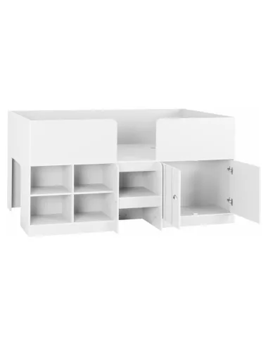 Orlando 3FT Low Sleeper Bed - White