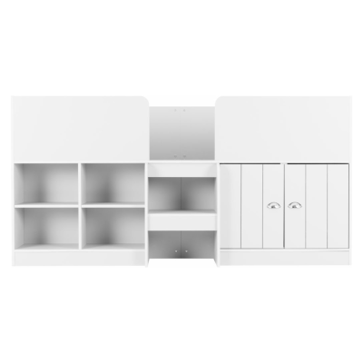 Orlando 3FT Low Sleeper Bed - White