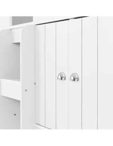 Orlando 3FT Low Sleeper Bed - White