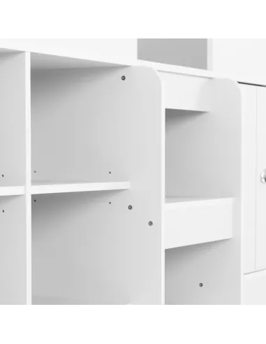 Orlando 3FT Low Sleeper Bed - White