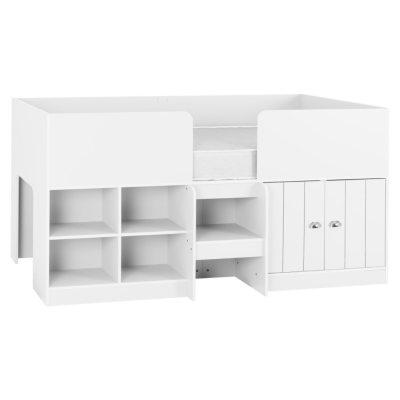 Orlando 3FT Low Sleeper Bed - White