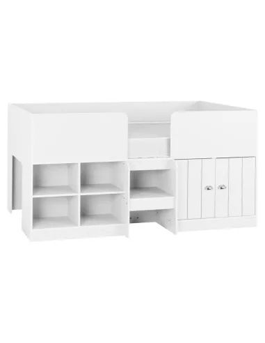 Orlando 3FT Low Sleeper Bed - White