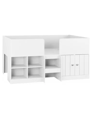 Orlando 3FT Low Sleeper Bed - White