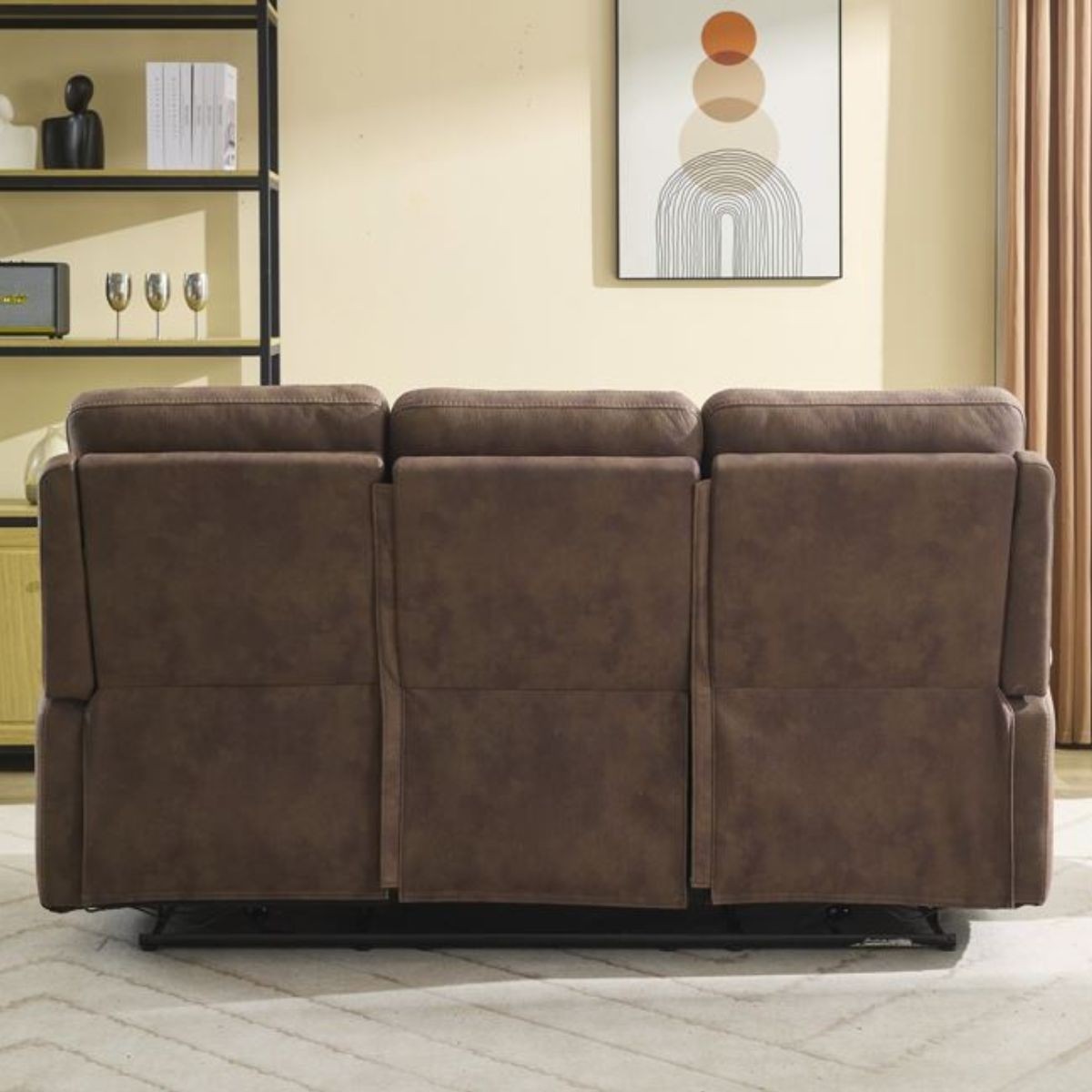 Caoihme 3 Seater Power Recliner Sofa - Tan