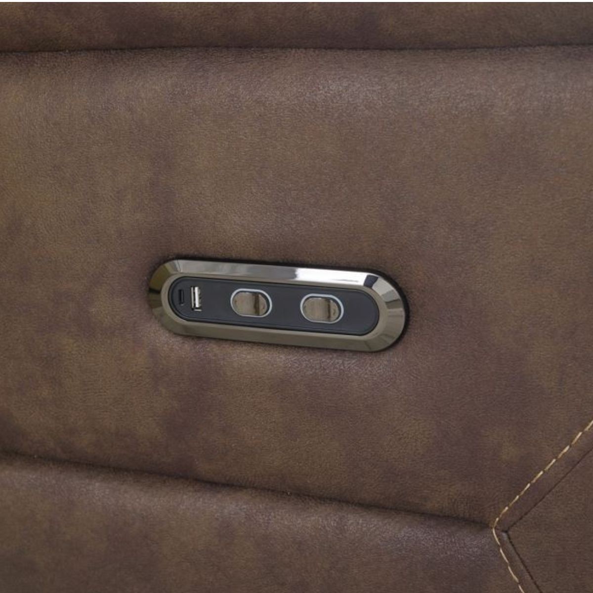 Caoihme 3 Seater Power Recliner Sofa - Tan