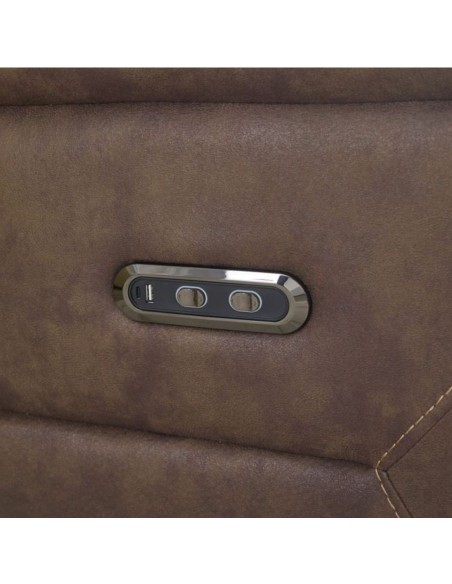 Caoihme 3 Seater Power Recliner Sofa - Tan