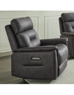 Caoihme Power Recliner Armchair - Grey