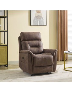 Caoihme Power Recliner Armchair - Tan