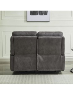 Caoihme 2 Seater Power Recliner Sofa - Grey 2