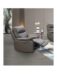 Texas Electric Recliner Armchair - Dark Grey
