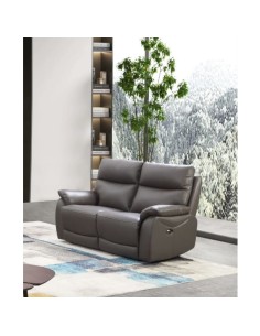 Texas Electric 2 Seater Sofa - Dark Grey