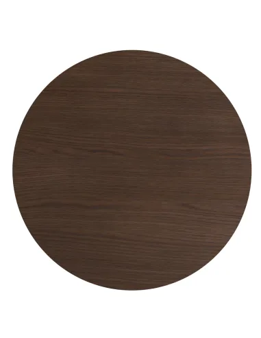 Haiden Bobbin Side Table - Dark Oak