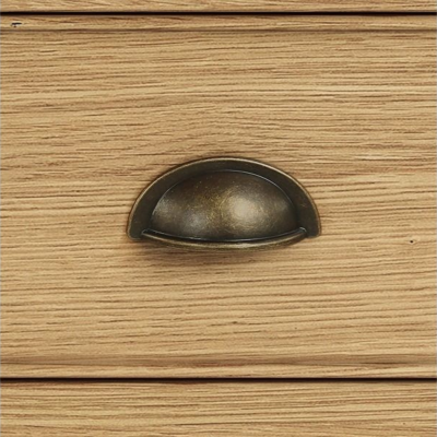Gia Slim Bookcase - Oak