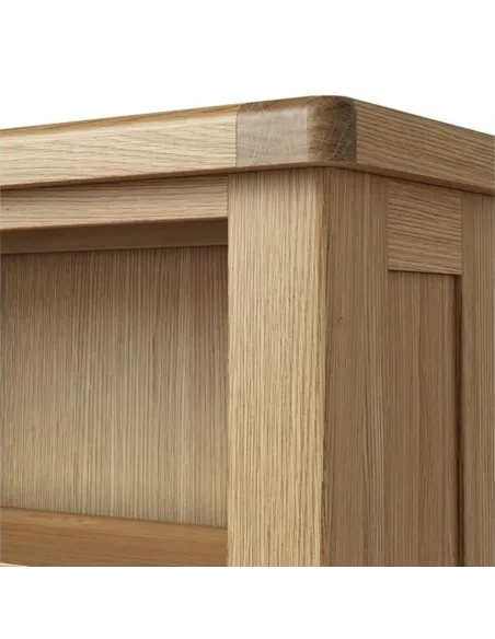 Gia Slim Bookcase - Oak
