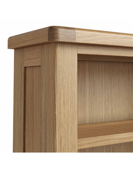 Gia Large Bookcase - Oak