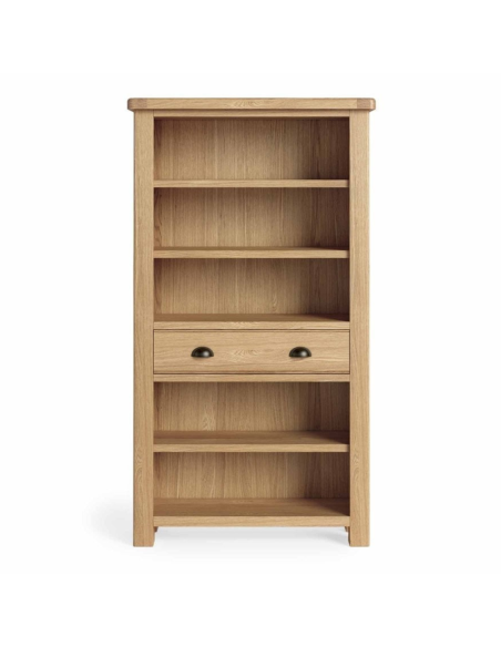 Gia Large Bookcase - Oak