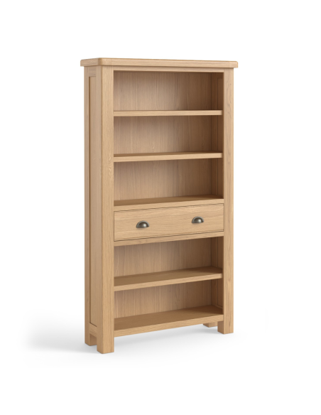 Gia Large Bookcase - Oak