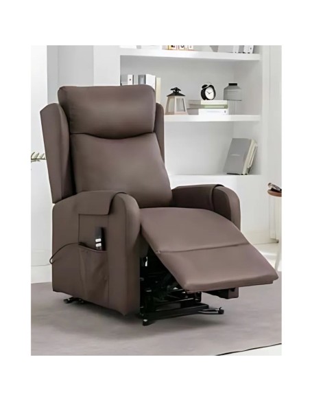 Corcoran Tilt & Rise Armchair - Brown | Murphy Furniture