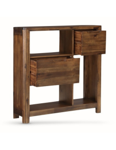 Monterey Compact Bookcase - Acacia 2