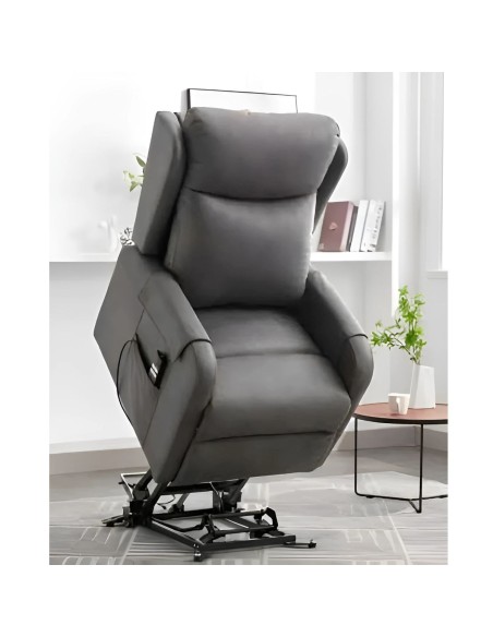 Corcoran Tilt & Rise Armchair (Dual Motor) - Grey