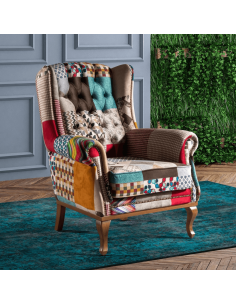 Molly Accent Chair - Multi Colour