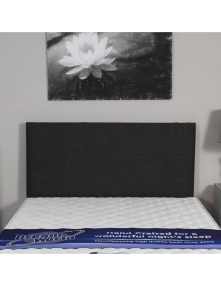 Ashley 4FT6 Dream World Headboard – Linen Charcoal | Murphy Furniture