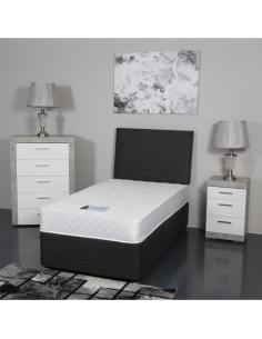 Ashley 3FT Dream World Headboard - Linen Charcoal 2