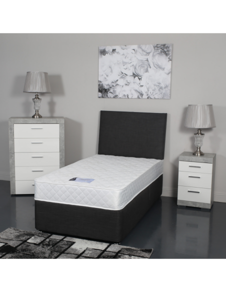 Ashley 3FT Dream World Headboard - Linen Charcoal