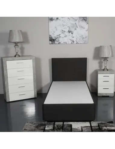 Ashley 3FT Dream World Headboard - Linen Charcoal