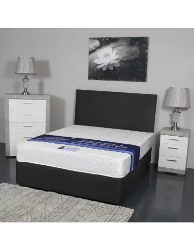 Ashley 4FT6 Dream World Headboard – Linen Charcoal | Murphy Furniture