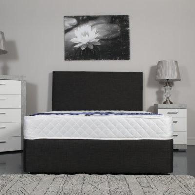 Ashley 4FT Dream World Headboard - Linen Charcoal
