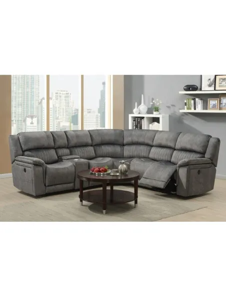 Marseilles Corner Sofa - Dark Grey